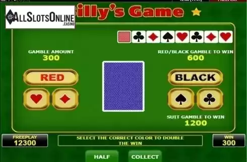 Screen9. Billys Game from Amatic Industries