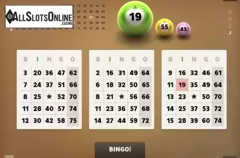 Screen 1. Bingo (Spigo) from Spigo