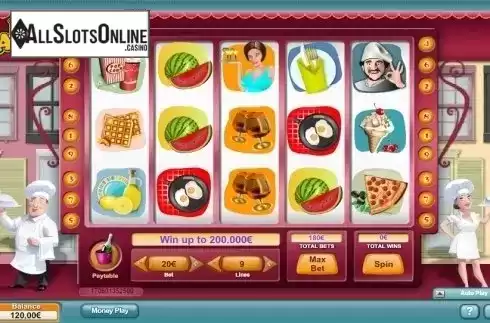 Screen 1. Bon Appetit from NeoGames