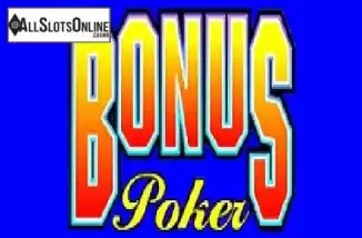 Bonus Poker. Bonus Poker (Microgaming) from Microgaming