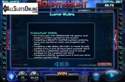 Screen8. Bounty Hunt from Reel Play