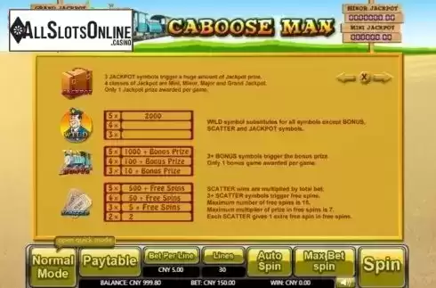 Features. Caboose Man from Aiwin Games