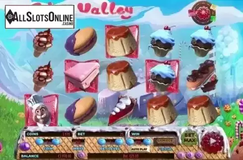 Game Workflow screen. Cake Valley from Habanero