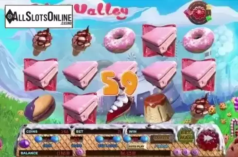 Win screen 2. Cake Valley from Habanero