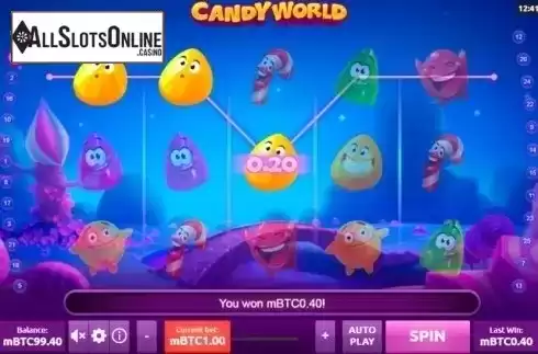 Win Screen 1. Candy World from Rakki