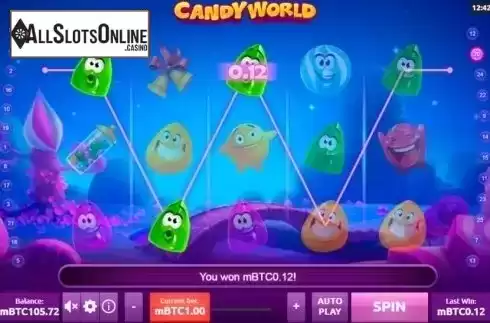 Win Screen 4. Candy World from Rakki