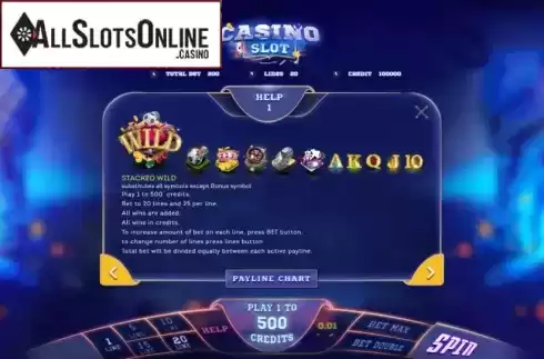 Features. Casino Slot from Smartsoft Gaming
