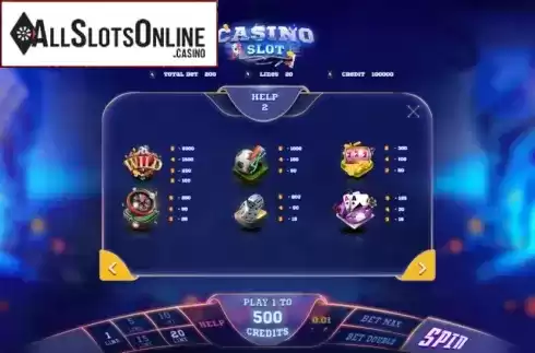 Symbols. Casino Slot from Smartsoft Gaming