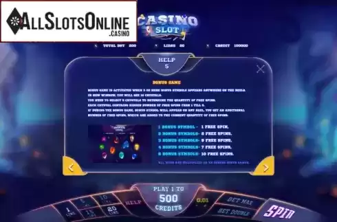 Features 3. Casino Slot from Smartsoft Gaming