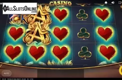 Win Screen 1. Casino Spin from Max Win Gaming