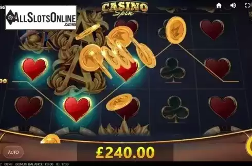 Win Screen 2. Casino Spin from Max Win Gaming