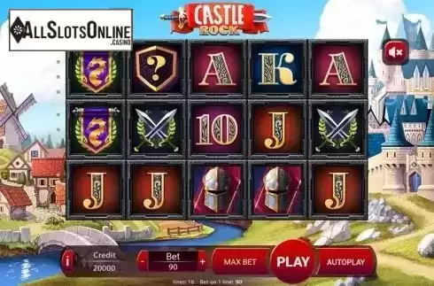 Reels screen. Castle Rock from X Play