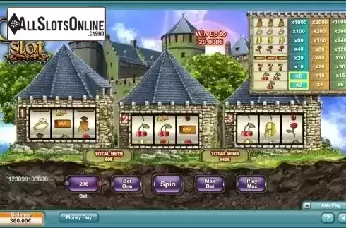 Screen 2. Castle Slot from NeoGames