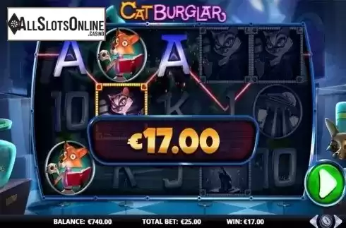 Wild win screen. Cat Burglar from GamesLab