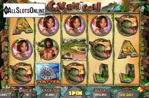 Screen 4. Cavemen from Capecod Gaming