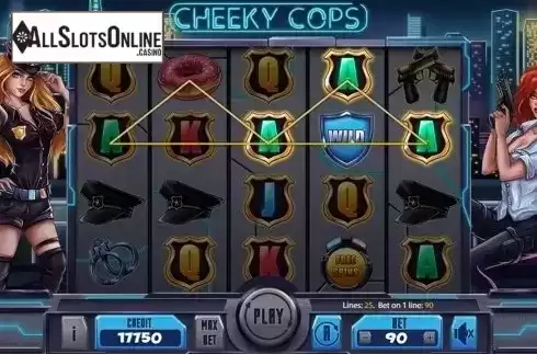 Game workflow . Cheeky Cops from X Card