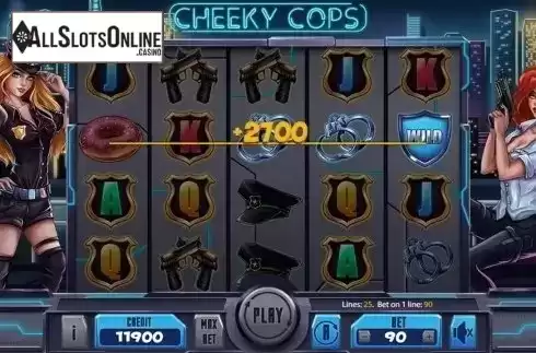 Game workflow 2. Cheeky Cops from X Card