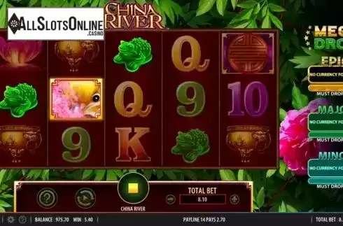 Win Screen 1. China River from Bally