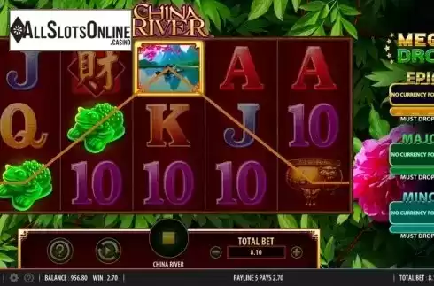 Win Screen 2. China River from Bally