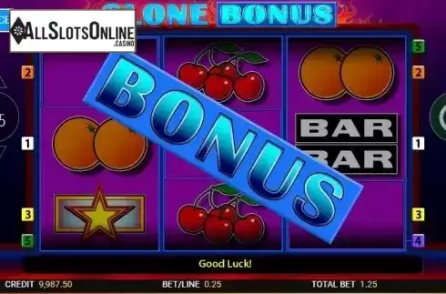 Bonus Win. Clone Bonus from Reel Time Gaming