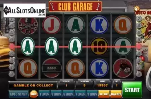 Win screen 3. Club Garage from Mancala Gaming
