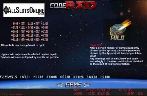 Winlines. Code Red HD from World Match