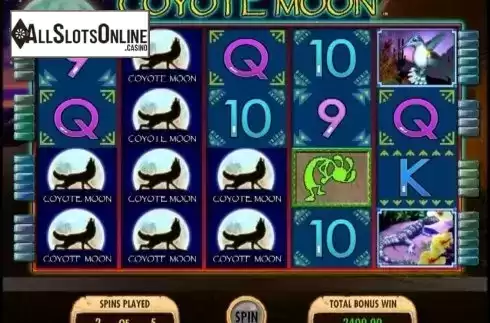 Free Spin. Coyote Moon from IGT