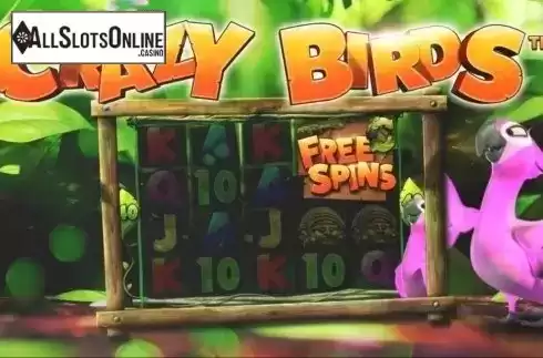 Free spins. Crazy Birds from Greentube