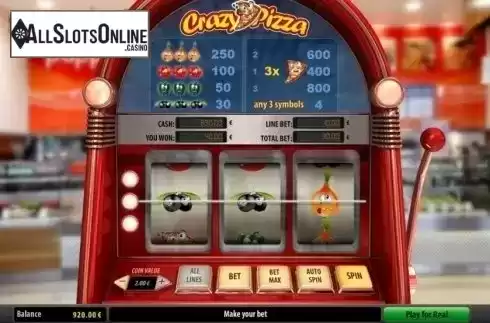 Win Screen. Crazy Pizza from GameScale