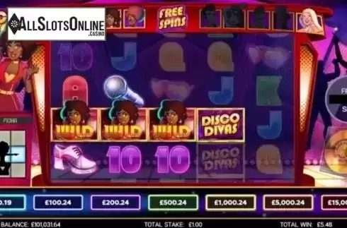 Free Spins 1. Disco Divas from CORE Gaming