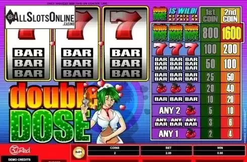 Screen2. Double Dose from Microgaming