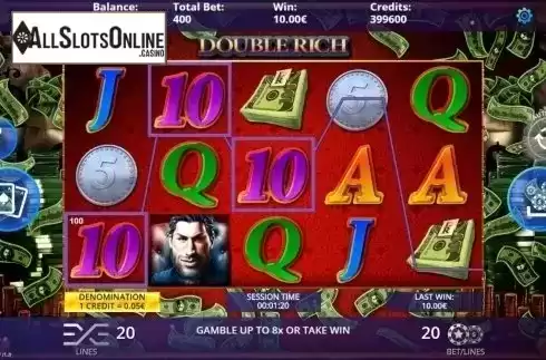 Win Screen. Double Rich from DLV