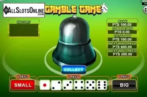 Gamble game. Dragon Gold from Spadegaming