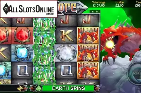 Earth Spins. Dragon Lore from Bulletproof Games