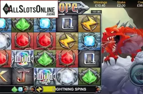 Lightning Spins. Dragon Lore from Bulletproof Games