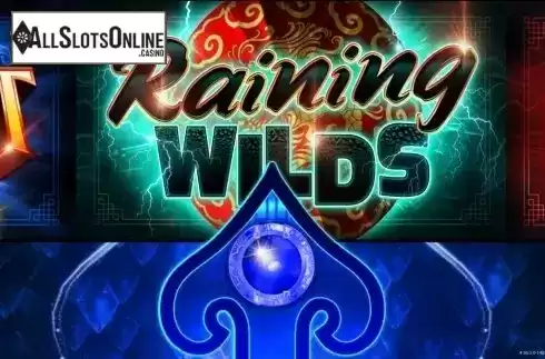 Raining Wilds screen. Dragon Spin from Bally