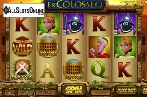Screen 1. Er Colosseo from Capecod Gaming