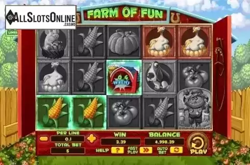 Screen 3. Farm of Fun from Spinomenal