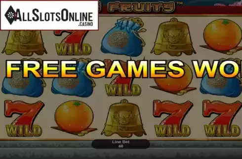Free Games. Five Fruits from FunFair