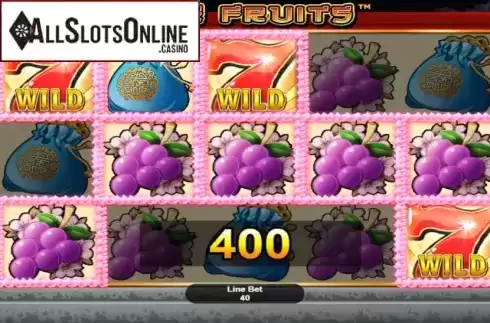 Win Screen 2. Five Fruits from FunFair