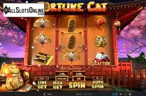 Screen 1. Fortune Cat (GamePLay) from GamePlay