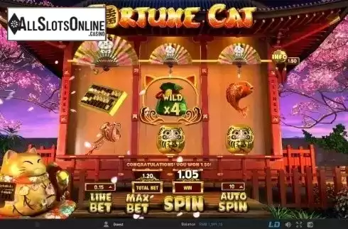Screen 2. Fortune Cat (GamePLay) from GamePlay