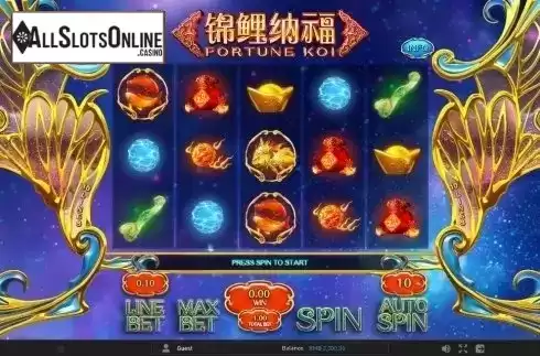 Screen 1. Fortune Koi from GamePlay