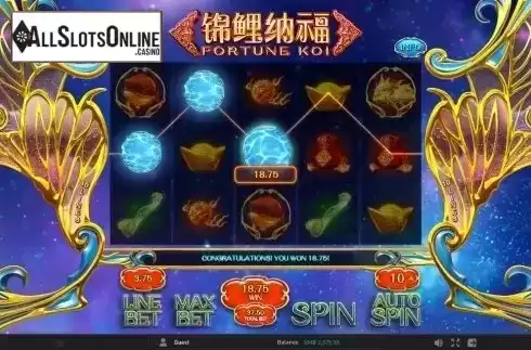 Screen 4. Fortune Koi from GamePlay