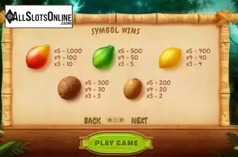 Screen2. Froot Shoot from Cayetano Gaming