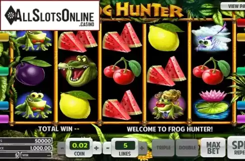 Reels. Frog Hunter from Betsoft