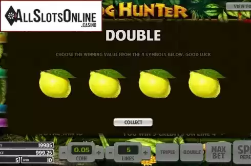 Double Up. Frog Hunter from Betsoft