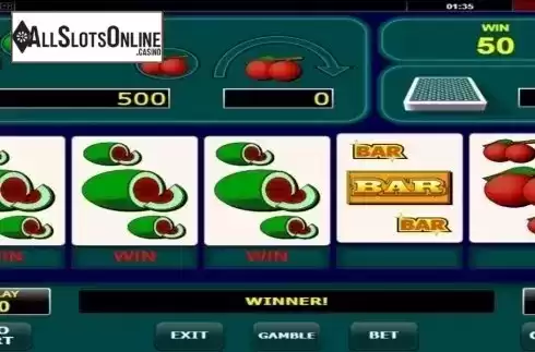 Game Screen 2. Fruit Poker from Amatic Industries