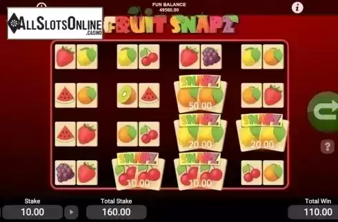 Win Screen 3. Fruit Snapz from 1X2gaming