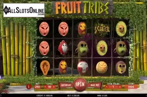 Reel Screen. Fruit Tribe from Gamshy